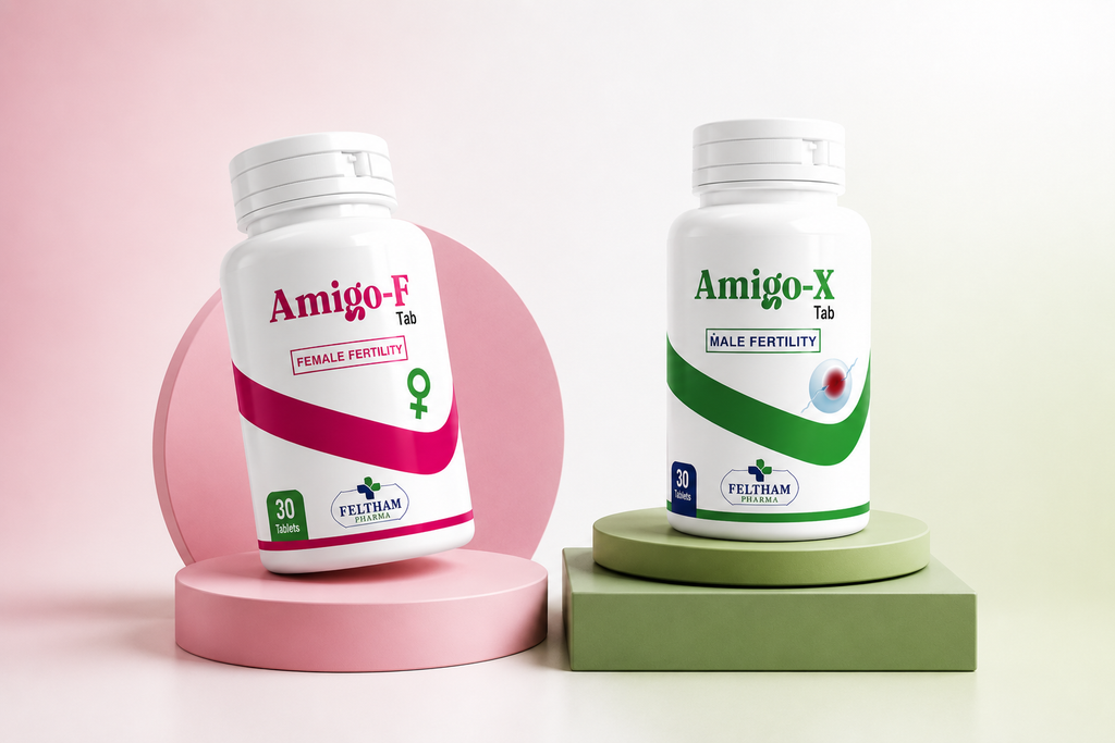 Amigo Fertility Support Bundle | Amigo-F + Amigo-X | 2 Bottle Pack