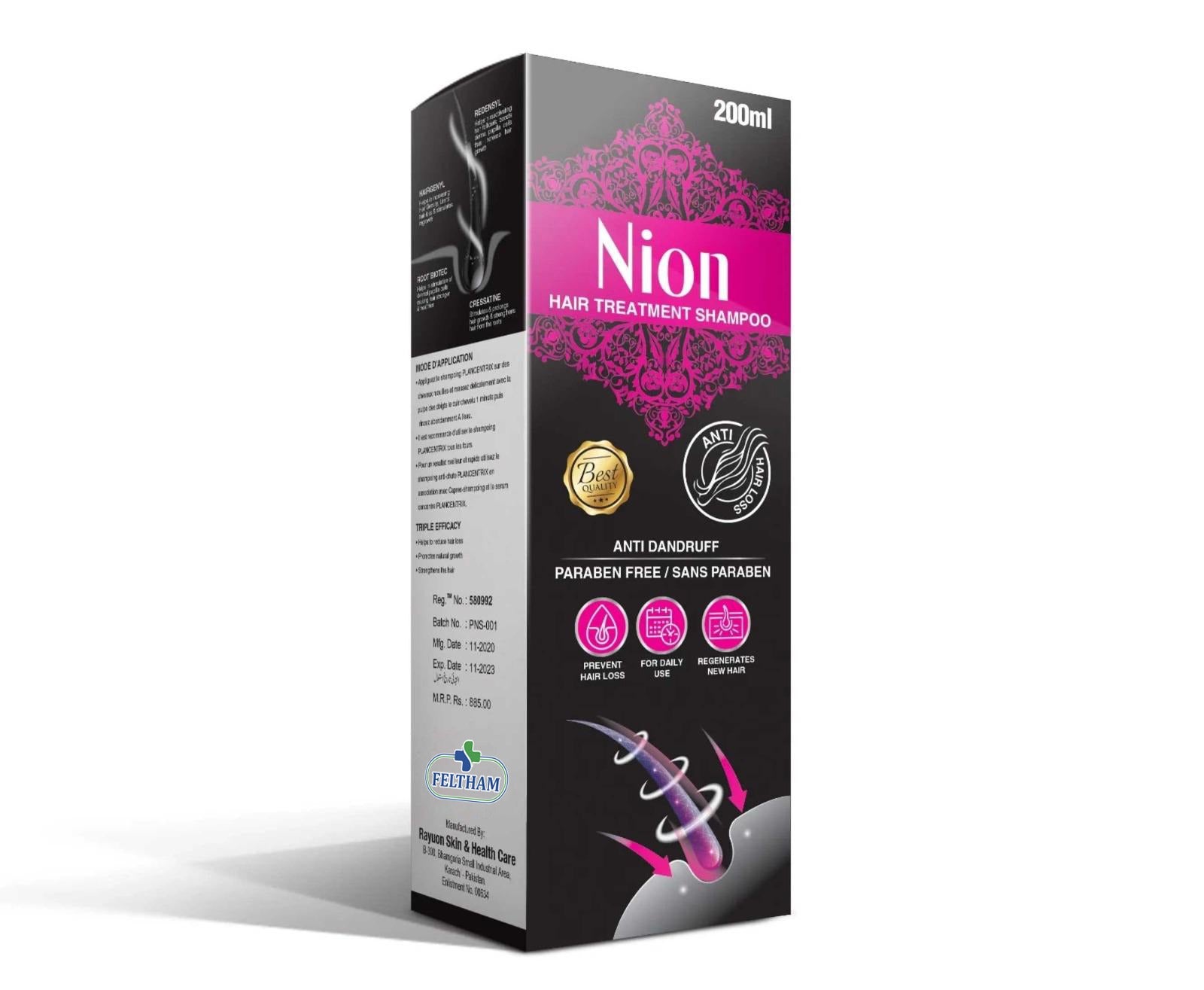 Nion Hair Treatment Shampoo 200ml