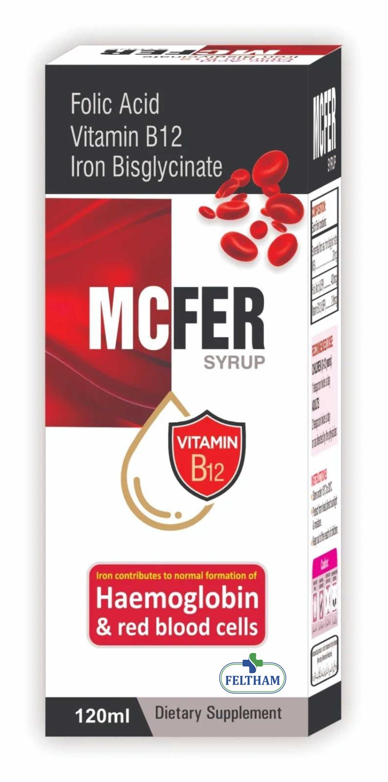 MCFER Syrup Vitamin B12 (120ml)
