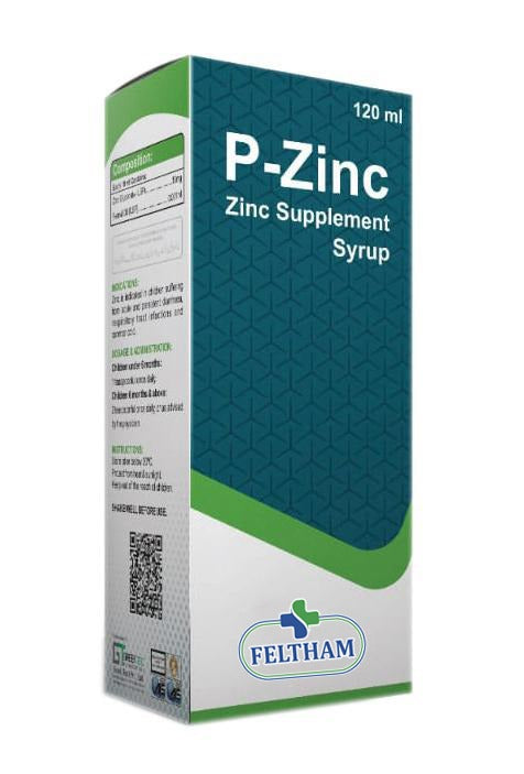 P-Zinc Zinc Supplement Syrup 120ml
