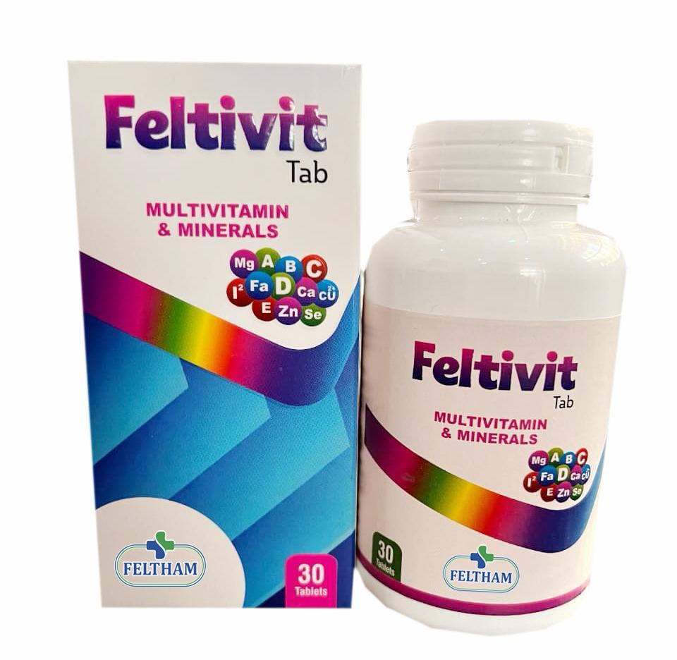 Feltivit Tablets – Multivitamins & Minerals Supplement (30 Tablets)
