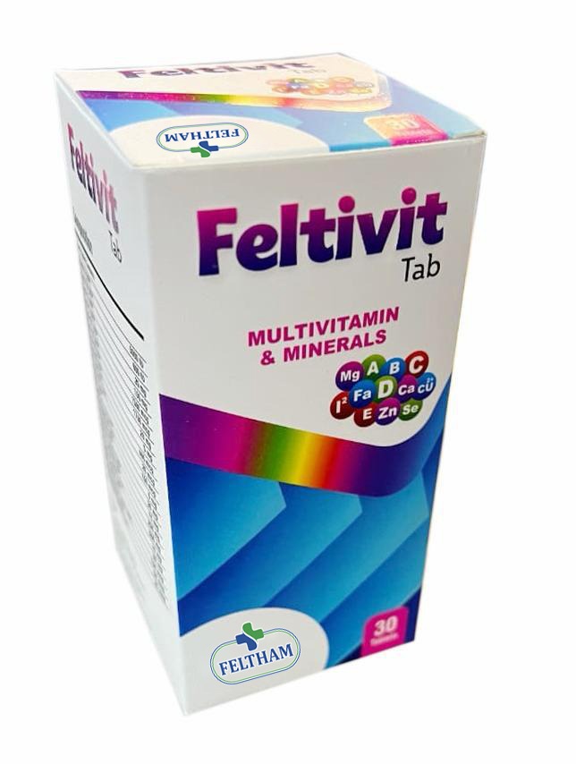 Feltivit Tablets – Multivitamins & Minerals Supplement (30 Tablets)