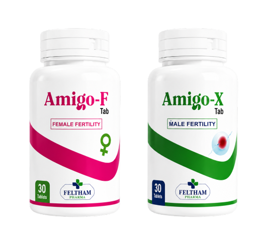 Amigo Fertility Support Bundle | Amigo-F + Amigo-X | 2 Bottle Pack
