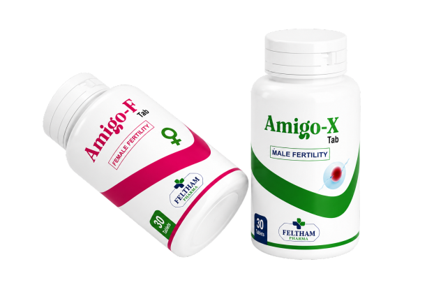 Amigo Fertility Support Bundle | Amigo-F + Amigo-X | 2 Bottle Pack