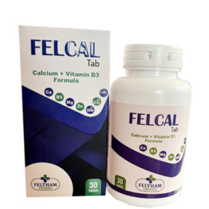 Felcal Tablets – Calcium + Vitamin D3 Supplement (30 Tablets)