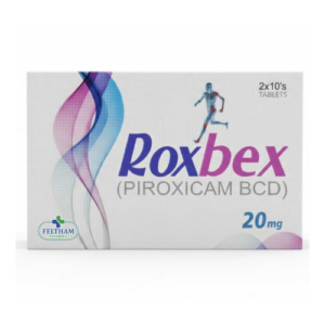 Roxbex 20mg Tablets – Piroxicam Pain & Inflammation Relief