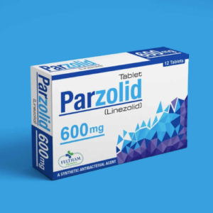 Parzolid 600mg Tablets – Linezolid Antibiotic (12 Tablets)