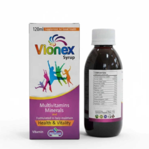 Vionex Syrup – Multivitamins & Minerals for Health & Vitality (120ml)