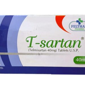T-Sartan 40mg Tablets – Telmisartan for Blood Pressure Control