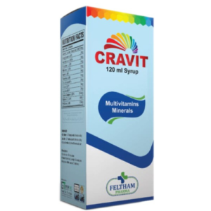 Cravit Multivitamins & Minerals Syrup 120ml